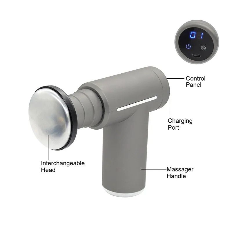 Miniatura 7 de Pistola Masajeador Fascial Gun Con Frío